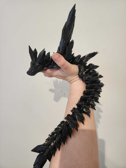 Large Crystal Wing Articulated Dragon