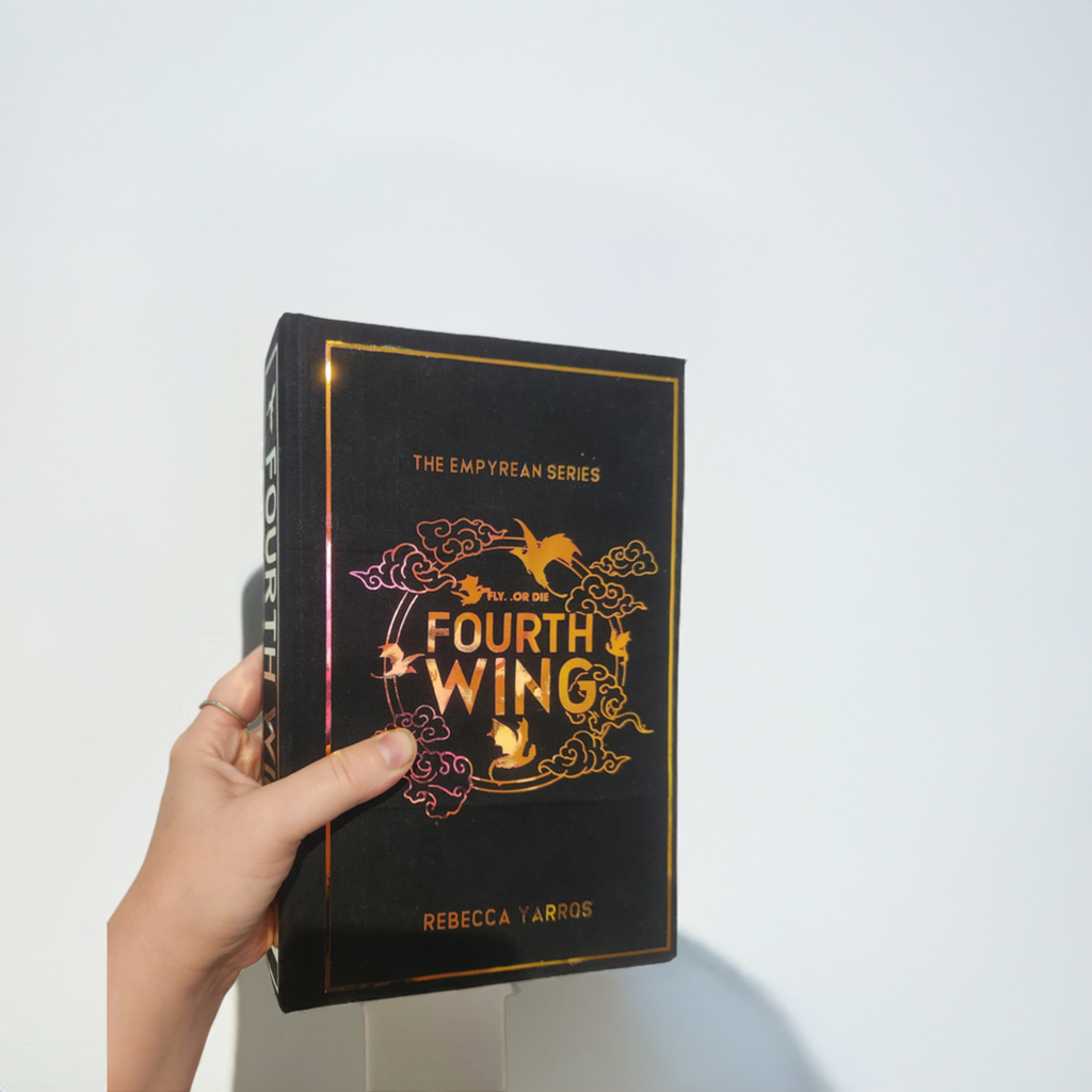 Fourth Wing Book Rebind - Books & She Bindery