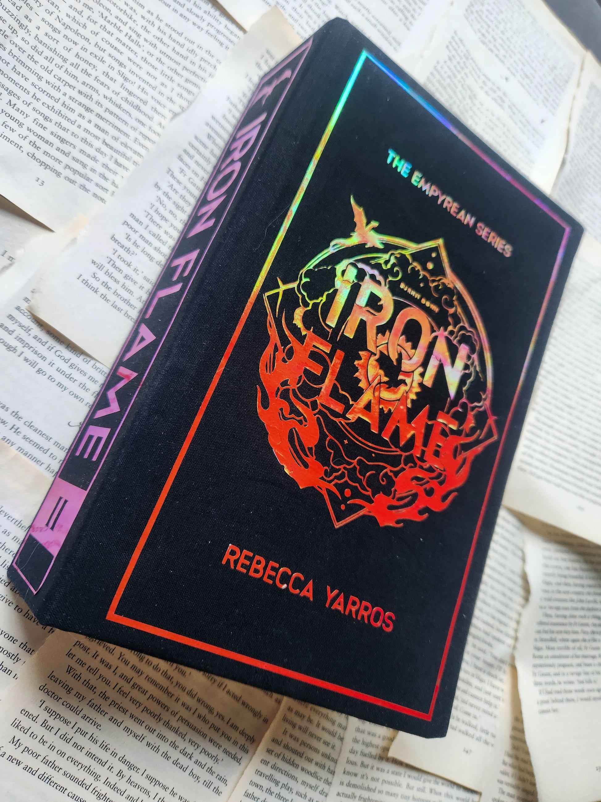 Iron Flame by Rebecca Yarros - Book Rebind Special Edition - Books & She Bindery