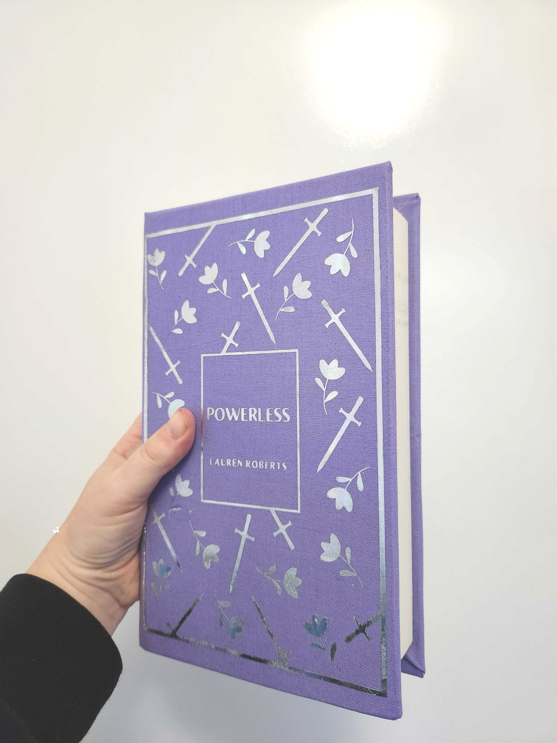 Powerless by Lauren Roberts - Book Rebind Special Edition - Books & She Bindery