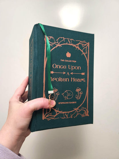 Once Upon a Broken Heart Trilogy Custom Book Rebind Omnibus by Stephanie Garber - The Full Trilogy In One Book